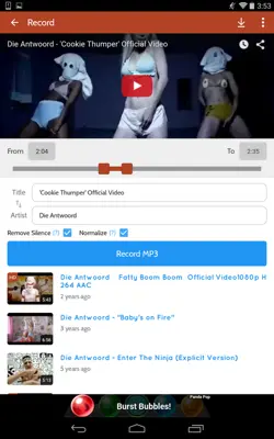 Peggo - YouTube to MP3 Converter android App screenshot 3