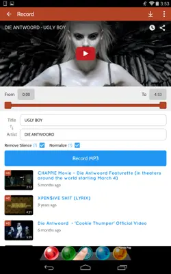 Peggo - YouTube to MP3 Converter android App screenshot 4