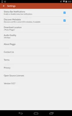 Peggo - YouTube to MP3 Converter android App screenshot 6